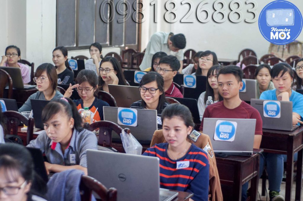 Học phí trung tâm luyện thi MOS TPHCM bao nhiêu