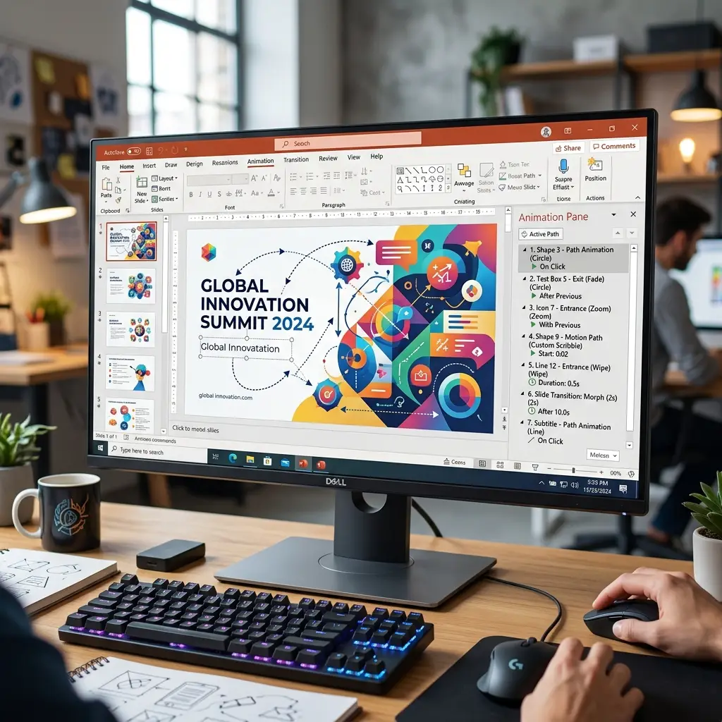 2. Cách nén và cắt bỏ Video nặng trong Slide